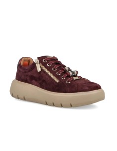 Impronte Venier Zip Suede Damen-Sneaker aus Veloursleder mit Zip 2